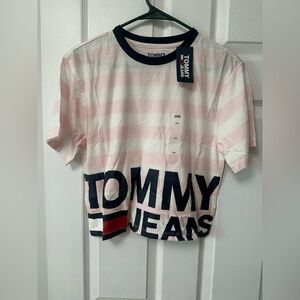 Tommy Hilfiger Pink Striped T-Shirt